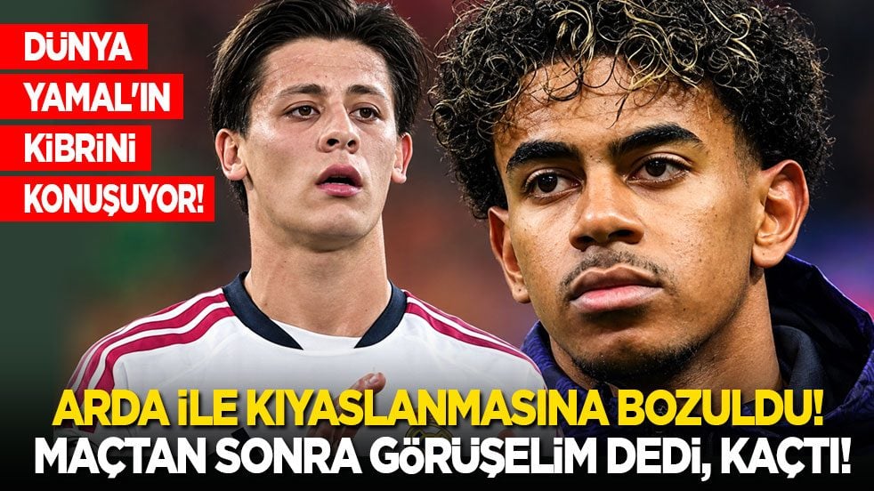 Dünya Yamal’ın kibrini konuşuyor! Arda ile kıyaslanmasına bozuldu, 'maçtan sonra görüşelim' dedi! 2-1 yenilince ortadan kayboldu!
