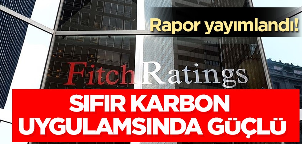 Dünyaca tanınan kuruluş kritik raporu yayımladı: Türkiye ile işbirliğinde sıfır karbon en güçlü iki...İlişkin açıklama