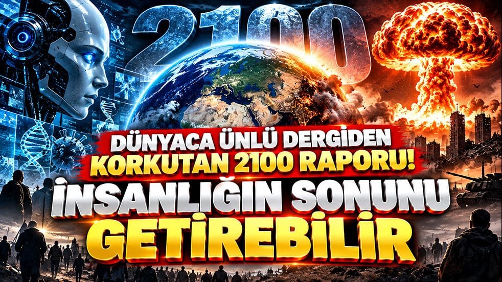 Dünyaca ünlü dergiden korkutan 2100 raporu! İnsanlığın sonunu getirebilir
