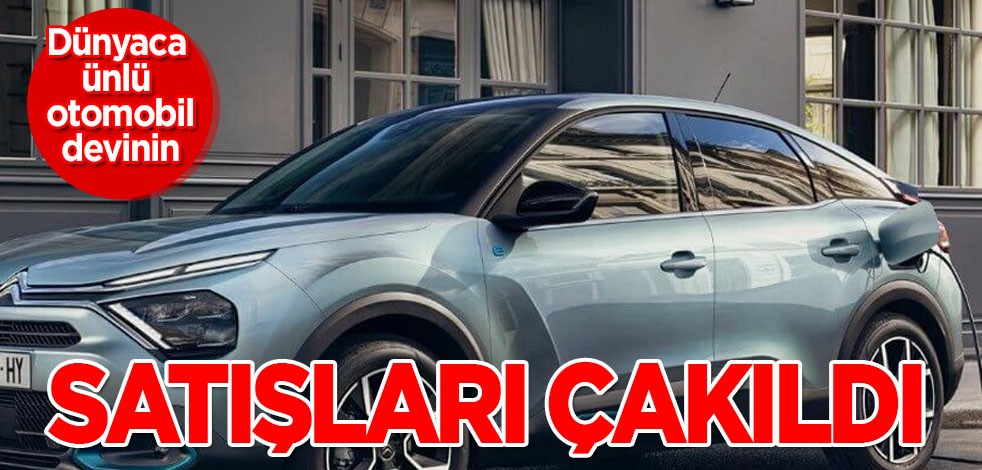 Dünyaca ünlü otomobil devinin satışları bir anda çakıldı! Fransız devi resmen ülkeden çekildi! Araç sahipleri şokta