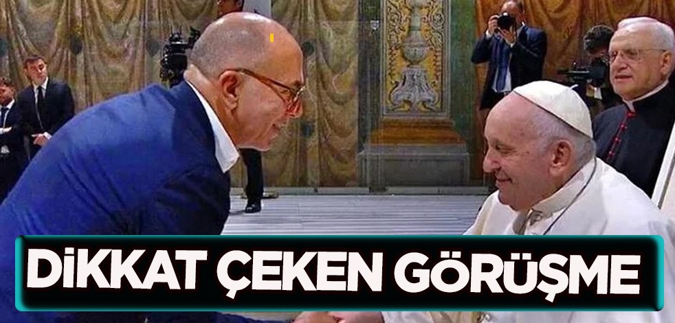 Dünyaca ünlü Türk yönetmen Vatikan'da Papa ile buluştu: Bütün oklar onu gösterdi, gündem oldu