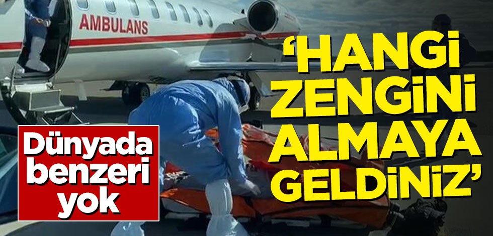 Dünyada benzeri olmayan hizmet görenleri şaşırtıyor! 'Hangi zengini almaya geldiniz'