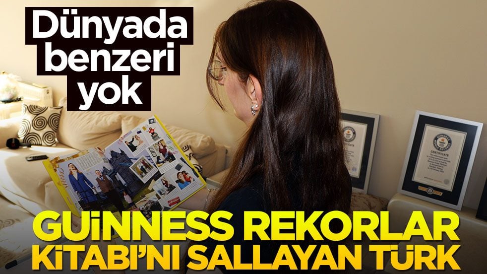 Dünyada benzeri yok! Guinness Rekorlar Kitabı’nı sallayan Türk