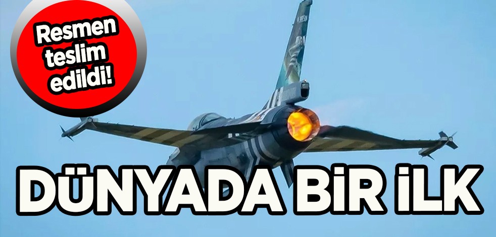 Dünyada bir ilk! İlk kez F-16 Block 70'ler resmen teslim edildi! Artık daha güçlü!