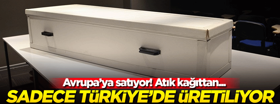 Dünyada bir ilk! Türkiye'de üretildi...