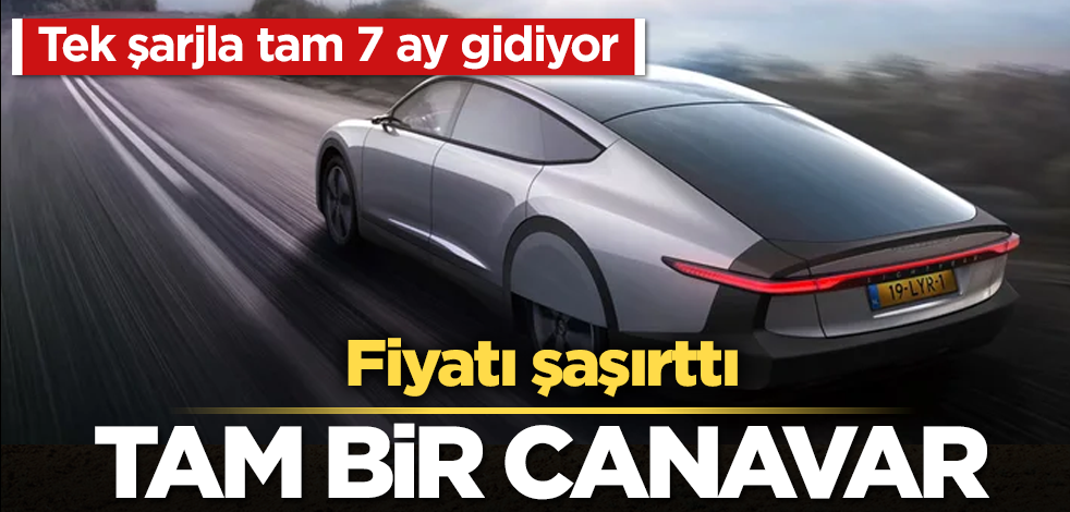 Dünyada ilk! Tek şarjla tam 7 ay gidiyor! Fiyatı şaşırttı