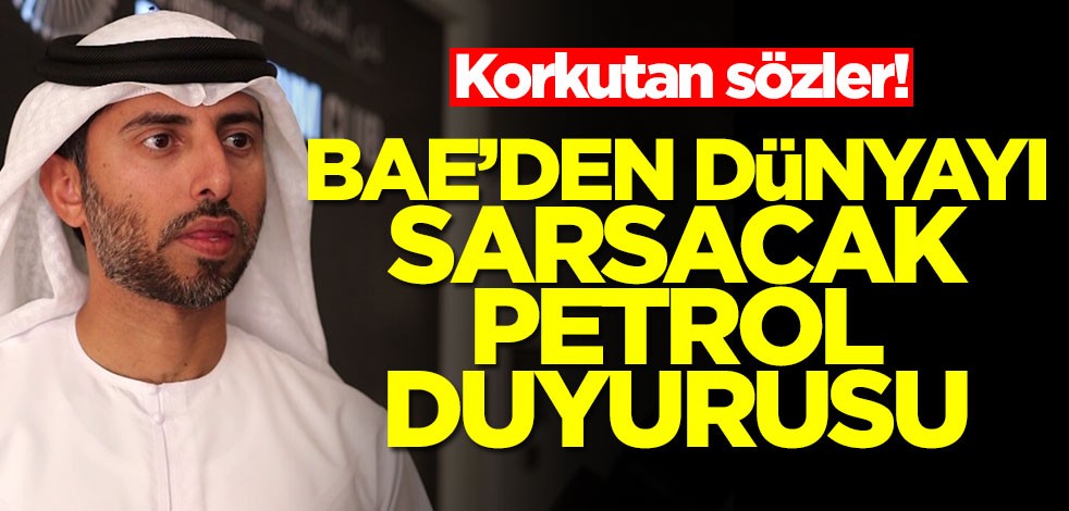 Dünyada petrol rezervlerinin sonuna mı gelindi? BAE'den dünyayı ayağa kaldıracak petrol duyurusu