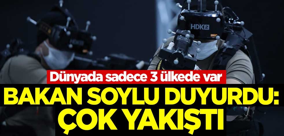 Dünyada sadece 3 ülkede var! Bakan Soylu duyurdu: Çok yakıştı