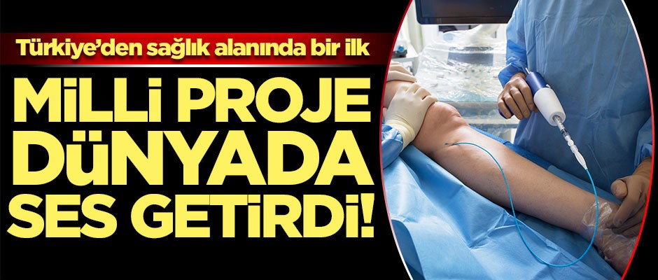 Dünyada ses getirdi! Türkiye'den sağlık alanında bir ilk