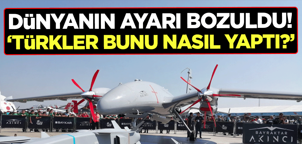 Dünyanın ayarı bozuldu! ''Türkler bunu nasıl yaptı?"