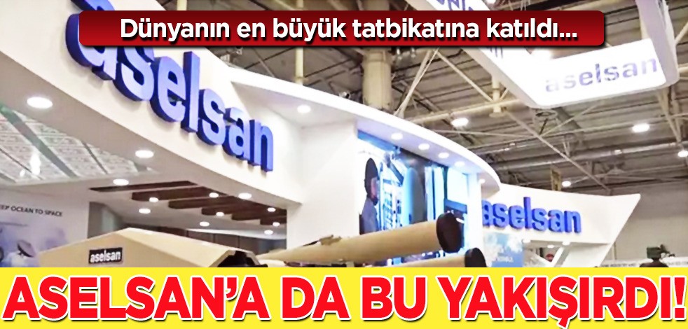 Dünyanın en büyük tatbikatına Türkiye’nin savunma sanayii şirketi ASELSAN katıldı! Yapay zeka destekli tatbikat