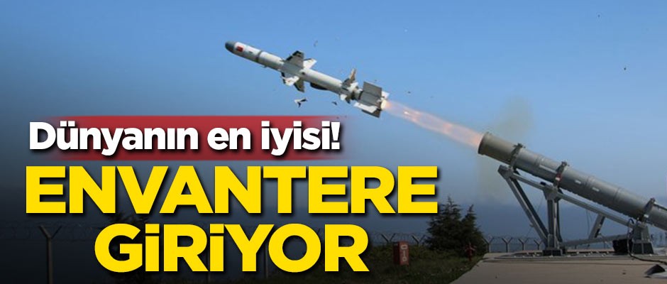 Dünyanın en iyisi! Envantere giriyor