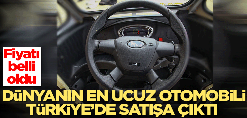 Dünyanın en ucuz otomobili Regal Raptor Türkiye'de satışa çıktı! İşte fiyatı