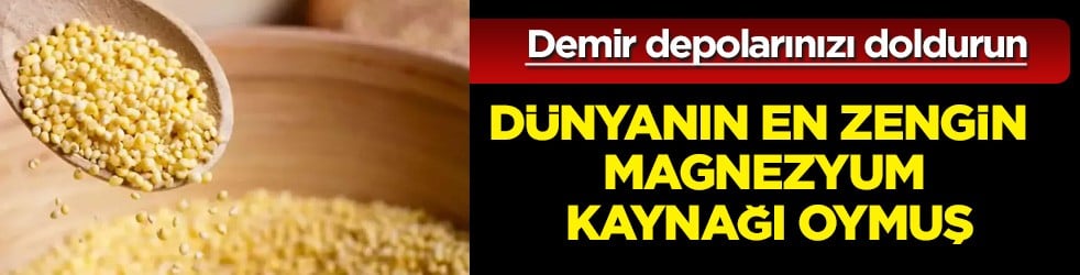 Dünyanın en zengin magnezyum kaynağı oymuş: Deneyen bundan vazgeçmiyor