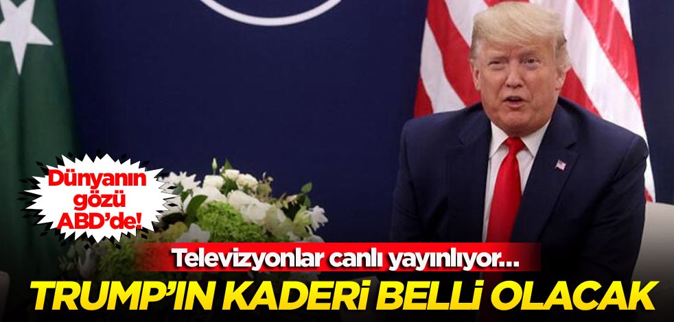 Dünyanın gözü ABD’de! Televizyonlar canlı yayınlıyor… Trump’ın kaderi belli olacak