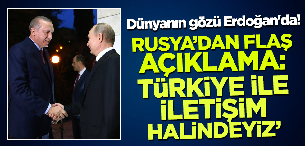 Dünyanın gözü Erdoğan'da! Rusya'dan flaş tahıl açıklaması: Türkiye ile iletişim halindeyiz