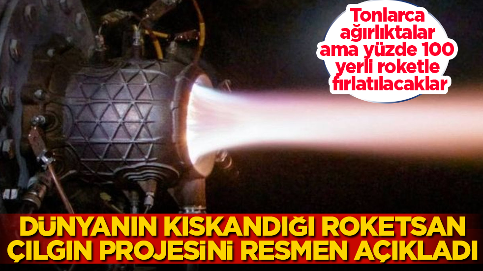 Dünyanın kıskandığı Roketsan çılgın projesini resmen açıkladı! Tonlarca ağırlıktalar, ama yüzde 100 yerli roketle fırlatılacaklar