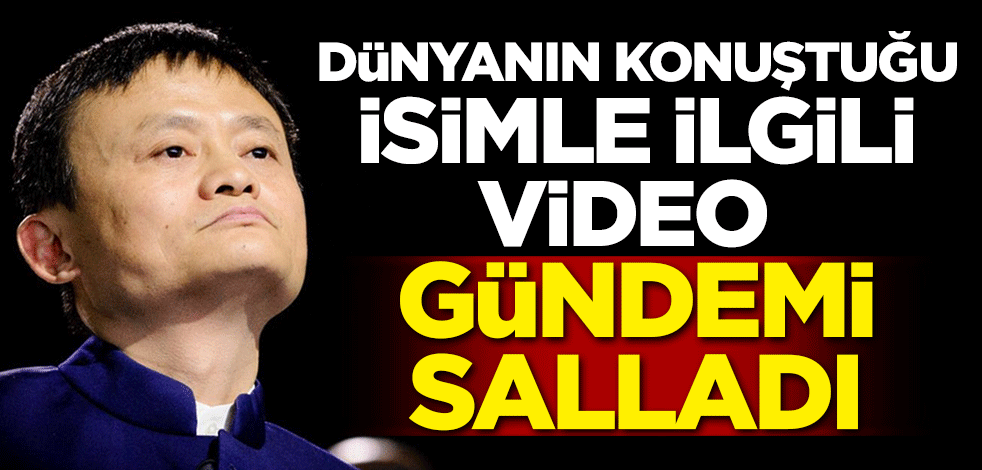 Dünyanın konuştuğu isimle ilgili video gündemi salladı!