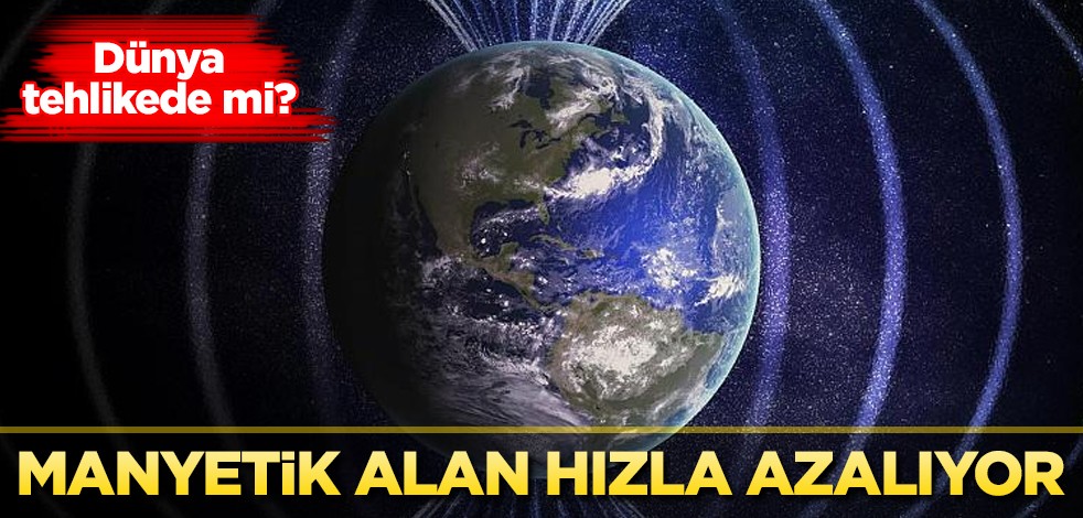 Dünyanın manyetik alanı hızla zayıflıyor