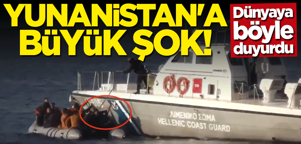 Dünyaya böyle duyurdu: Yunanistan yasaları çiğniyor ve AB de rıza gösteriyor