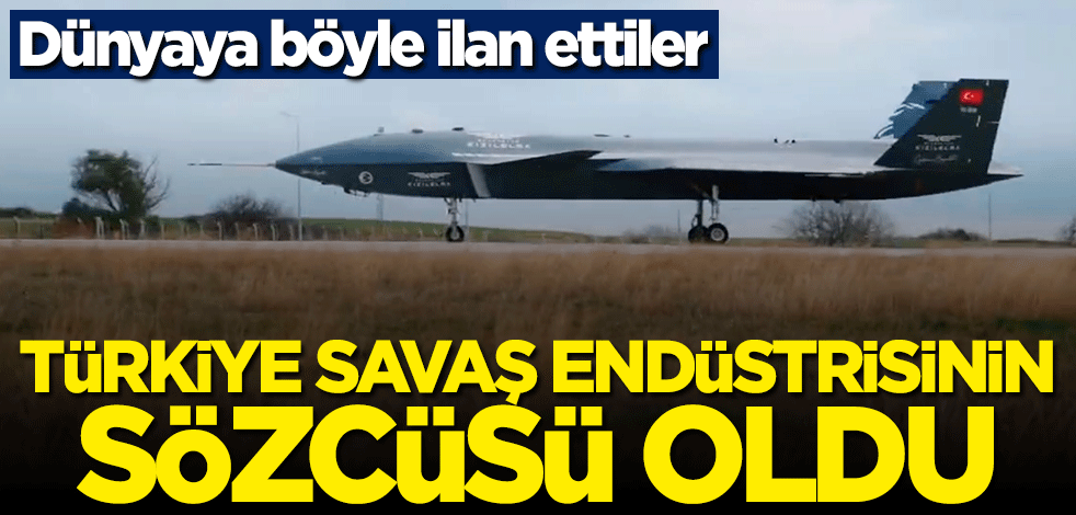 Dünyaya böyle ilan ettiler: Türkiye savaş endüstrisinin sözcüsü oldu