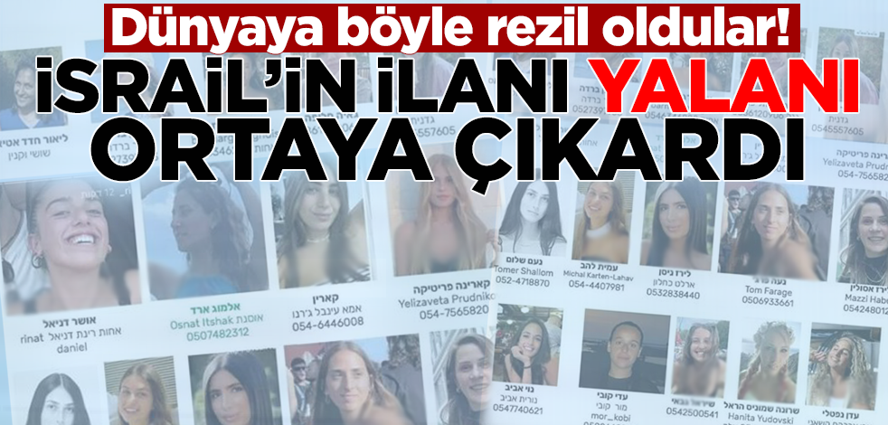 Dünyaya böyle rezil oldular! 'Kadın siviller öldürülüyor' yalanı İsrail'in ilanıyla ortaya çıktı
