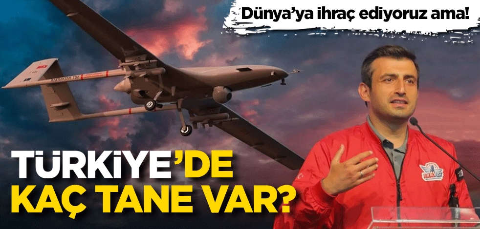 Dünya’ya ihraç ediyoruz ama! Türkiye kaç tane var?