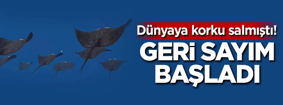 Dünyaya korku salmıştı! Geri sayım başladı