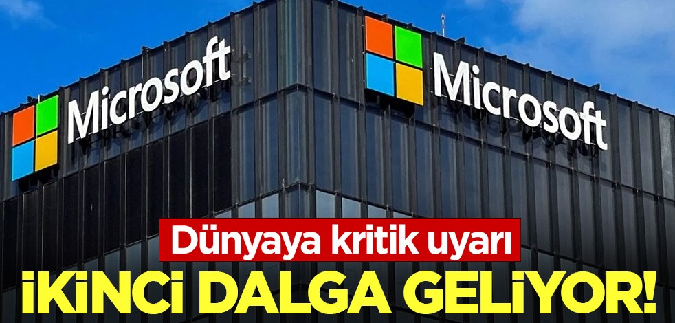 Dünyaya kritik uyarı: İkinci dalga geliyor