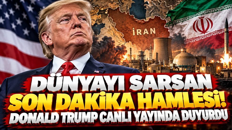 Dünyayı sarsan son dakika hamlesi! Donald Trump canlı yayında duyurdu