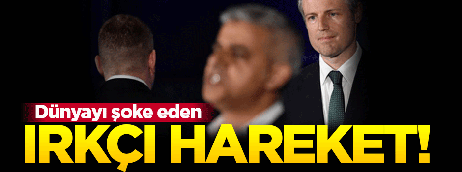 Dünyayı şoke eden ırkçı hareket!