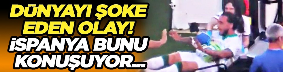 Dünyayı şoke eden olay! İspanya bunu konuşuyor... Yok artık daha neler!