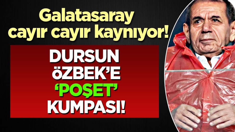 Dursun Özbek'ten özür gelse de Galatasaray cayır cayır kaynıyor! Seçim için mi bu yağmurluk olayı...