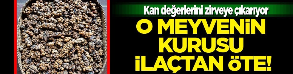 Dut kurusu ile yapılan kan değerlerini zirveye çıkarıyor: Suyu size enerji taşıyacak! Doğal kaynak