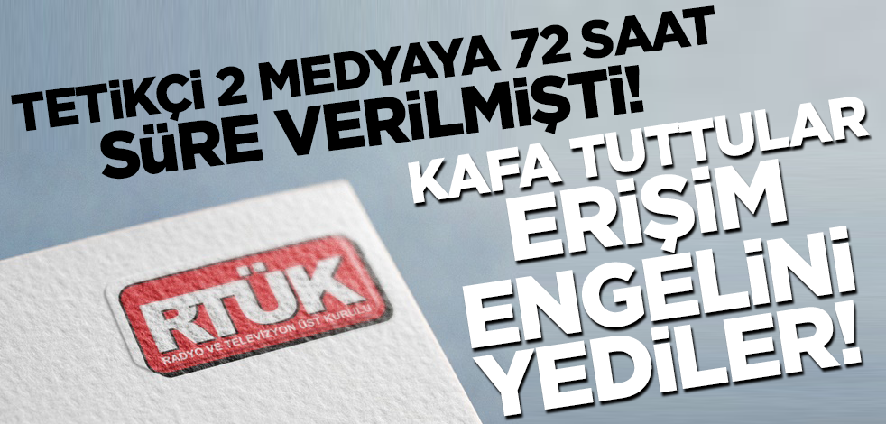 DW Türkçe ve Amerikanın Sesi'ne erişim engeli! RTÜK 72 saat süre vermişti