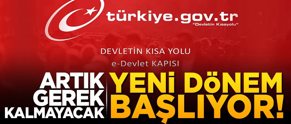 E-devlet'te yeni dönem! Abonelikler için şubelere gitmek kalmayacak