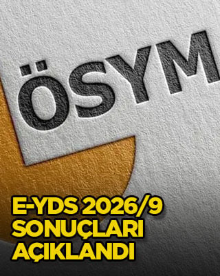 e-YDS 2026/9 sonuçları açıklandı