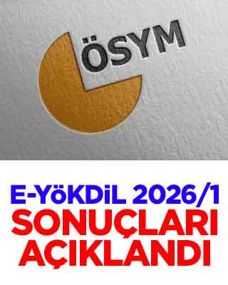 e-YÖKDİL 2026/1 sonuçları açıklandı