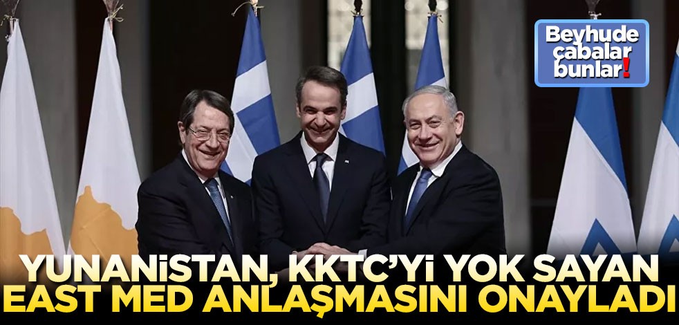 EastMed anlaşması, Yunanistan parlamentosundan geçti