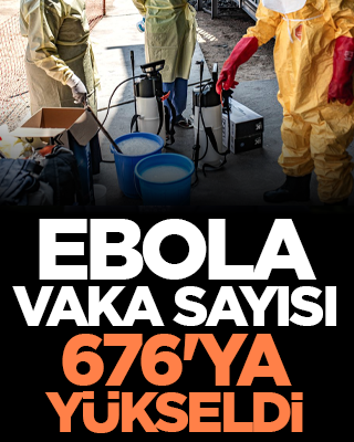 Ebola Vaka Sayısı 676'ya Yükseldi