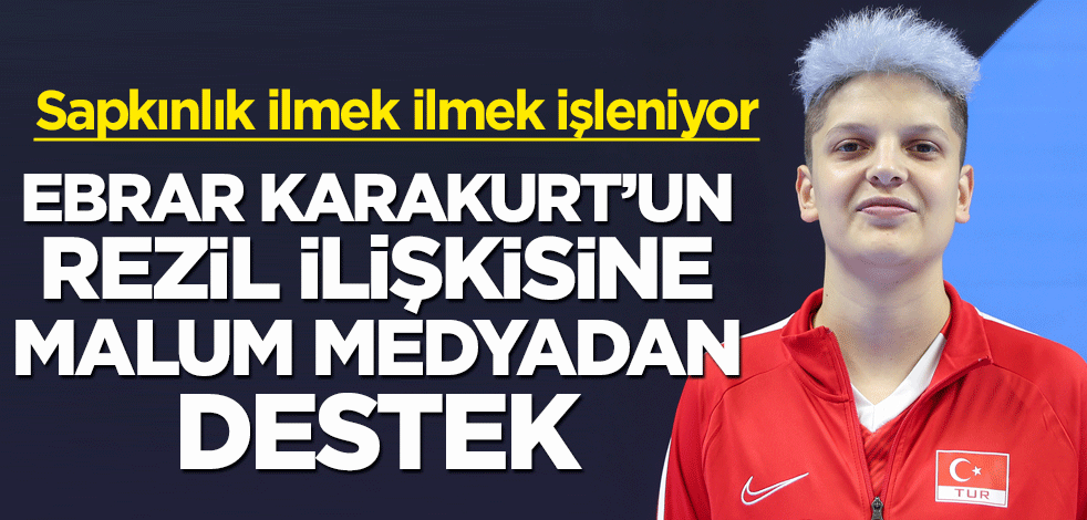 Ebrar Karakurt 'un rezil ilişkisine malum medyadan destek! Sapkınlık ilmek ilmek işlenirken Akit hedefe konuyor