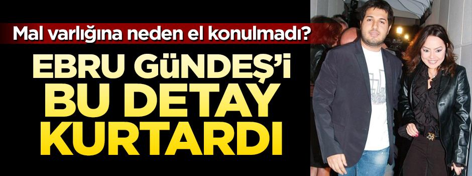 Ebru Gündeş'i bu detay kurtardı