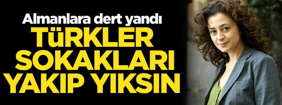 Ece Temelkuran'dan Almanlara şikayet