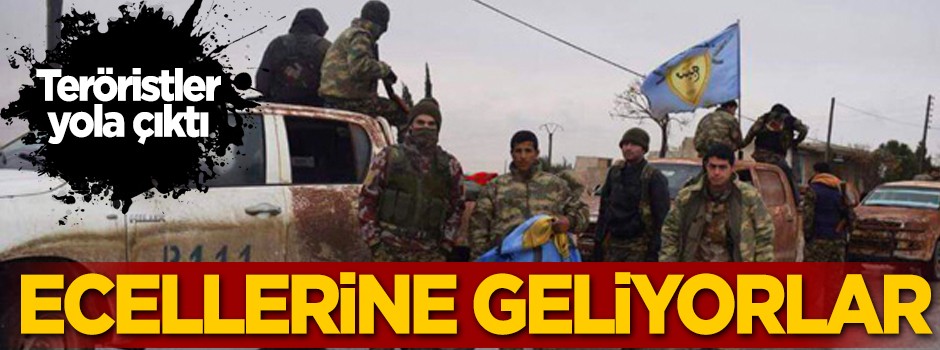 Ecellerine doğru geliyorlar