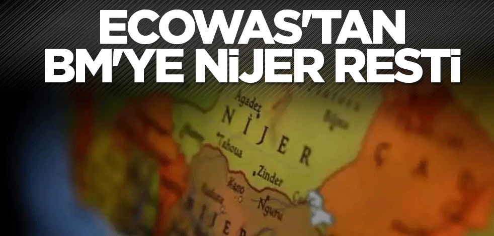 ECOWAS'tan BM'ye Nijer resti