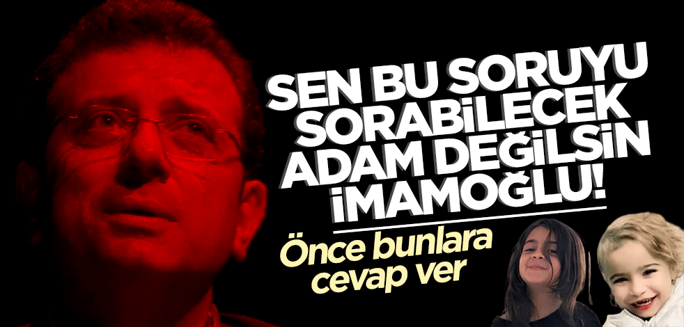 Edanur niye öldü İmamoğlu!