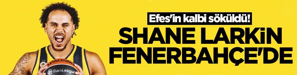 Efes'in kalbi söküldü! Shane Larkin Fenerbahçe'de