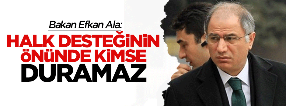Efkan Ala'dan kritik çözüm süreci açıklaması