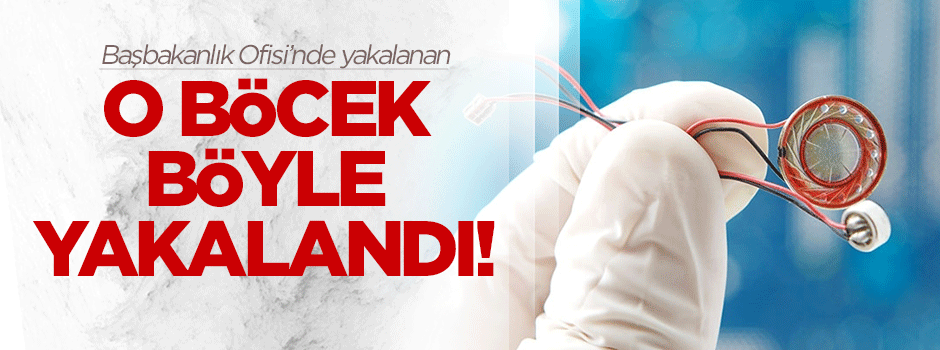 Efkan Ala’nın dikkati böceği yakalattı