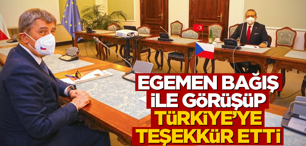 Egemen Bağış ile görüşüp Türkiye'ye teşekkür etti